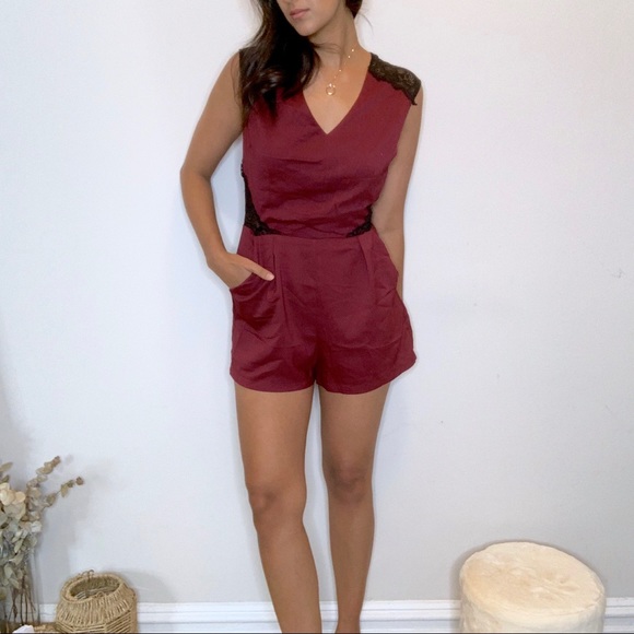NWT Lace Romper - Picture 1 of 9
